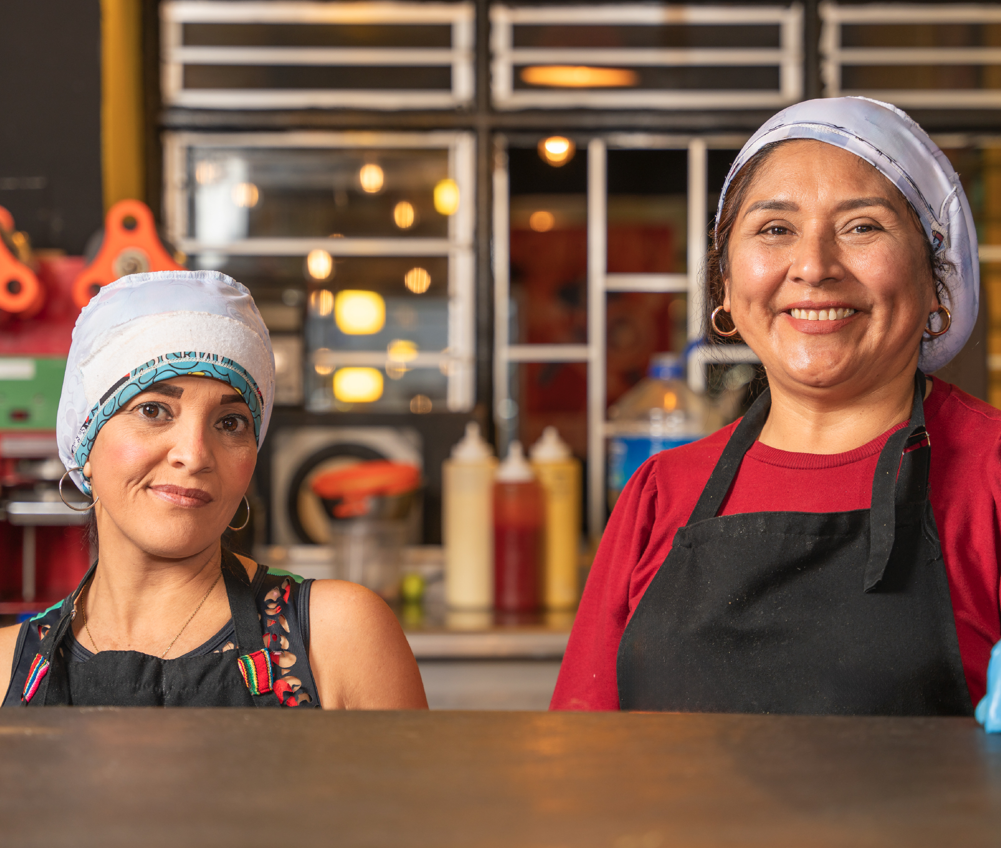 Equipo Suiz en cocina